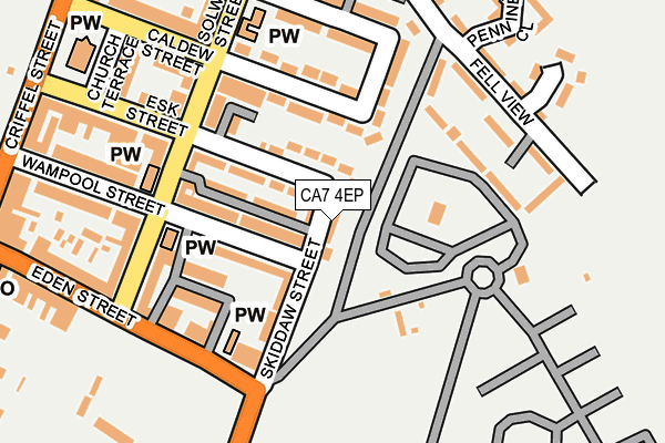 CA7 4EP map - OS OpenMap – Local (Ordnance Survey)