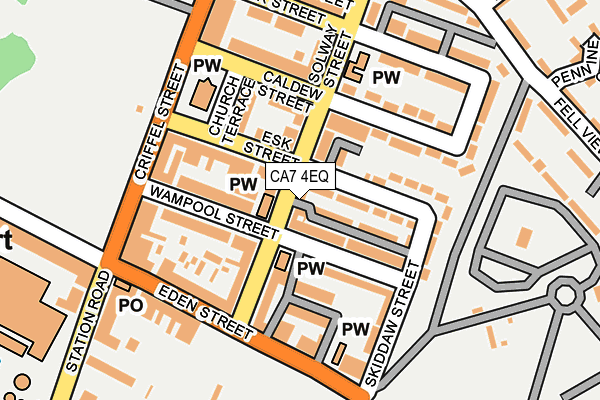 CA7 4EQ map - OS OpenMap – Local (Ordnance Survey)