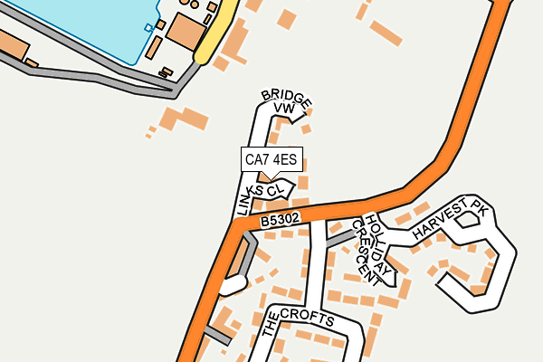 CA7 4ES map - OS OpenMap – Local (Ordnance Survey)