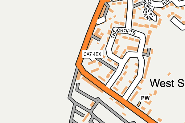 CA7 4EX map - OS OpenMap – Local (Ordnance Survey)