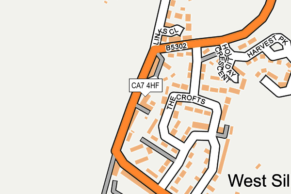 CA7 4HF map - OS OpenMap – Local (Ordnance Survey)