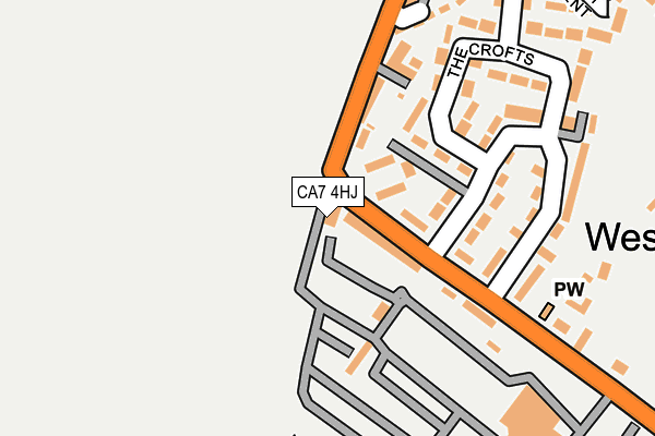 CA7 4HJ map - OS OpenMap – Local (Ordnance Survey)