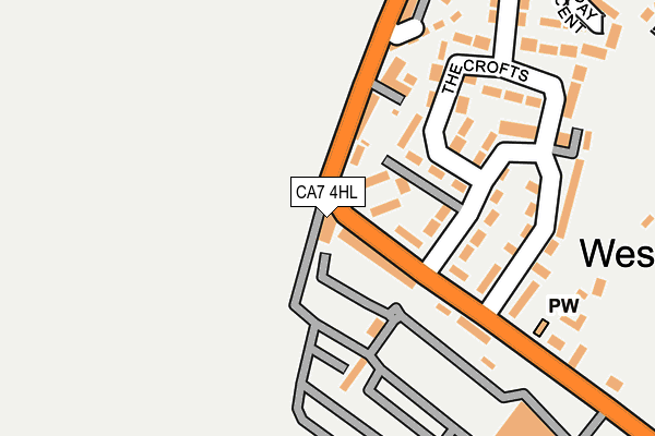 CA7 4HL map - OS OpenMap – Local (Ordnance Survey)