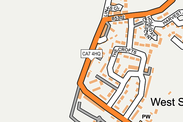 CA7 4HQ map - OS OpenMap – Local (Ordnance Survey)