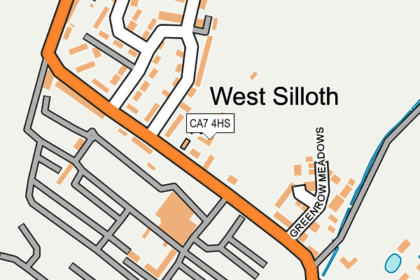 CA7 4HS map - OS OpenMap – Local (Ordnance Survey)