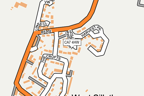 CA7 4HW map - OS OpenMap – Local (Ordnance Survey)