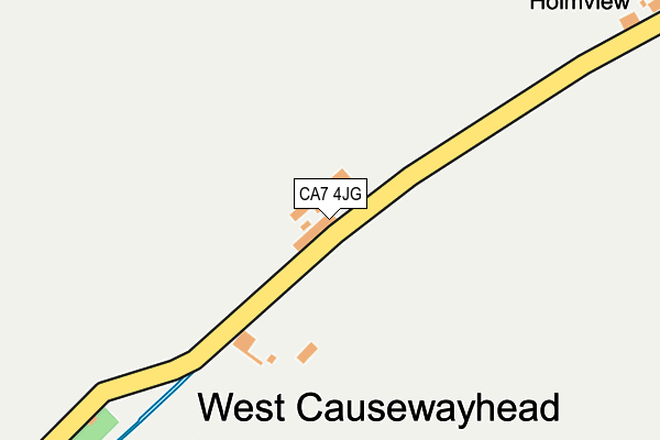 CA7 4JG map - OS OpenMap – Local (Ordnance Survey)