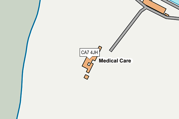 CA7 4JH map - OS OpenMap – Local (Ordnance Survey)