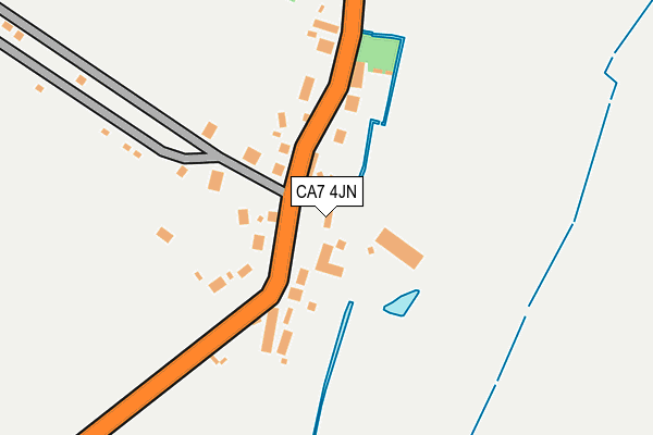 CA7 4JN map - OS OpenMap – Local (Ordnance Survey)