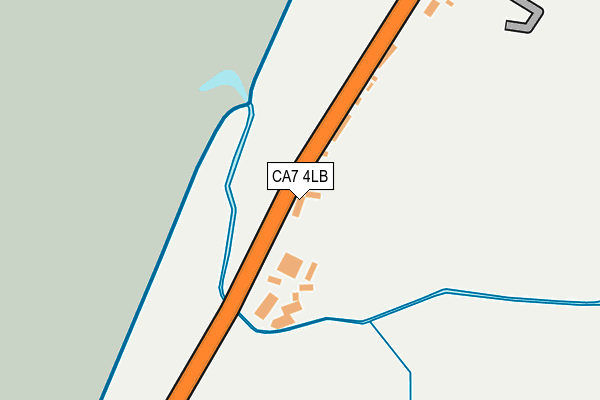CA7 4LB map - OS OpenMap – Local (Ordnance Survey)