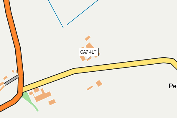 CA7 4LT map - OS OpenMap – Local (Ordnance Survey)