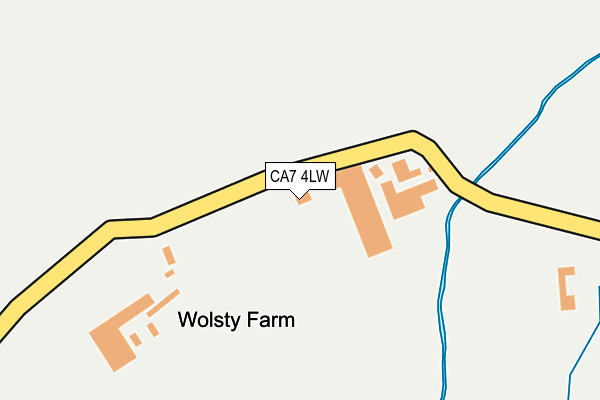 CA7 4LW map - OS OpenMap – Local (Ordnance Survey)