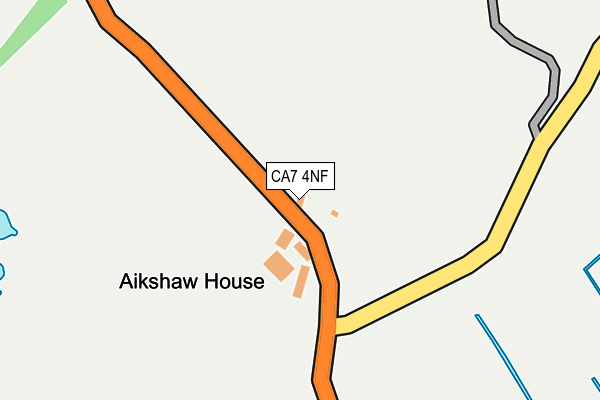 CA7 4NF map - OS OpenMap – Local (Ordnance Survey)