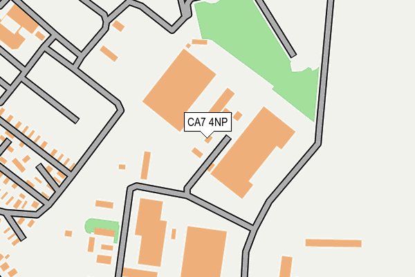 CA7 4NP map - OS OpenMap – Local (Ordnance Survey)