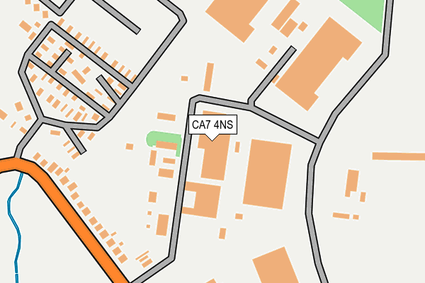 CA7 4NS map - OS OpenMap – Local (Ordnance Survey)