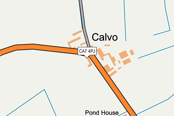 CA7 4PJ map - OS OpenMap – Local (Ordnance Survey)