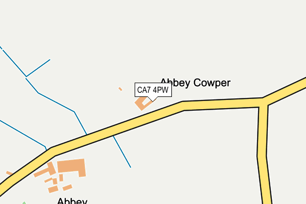 CA7 4PW map - OS OpenMap – Local (Ordnance Survey)