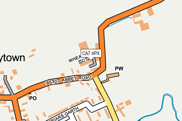 CA7 4PX map - OS OpenMap – Local (Ordnance Survey)