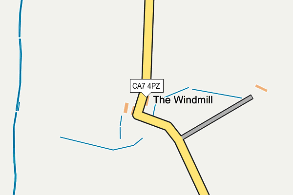 CA7 4PZ map - OS OpenMap – Local (Ordnance Survey)