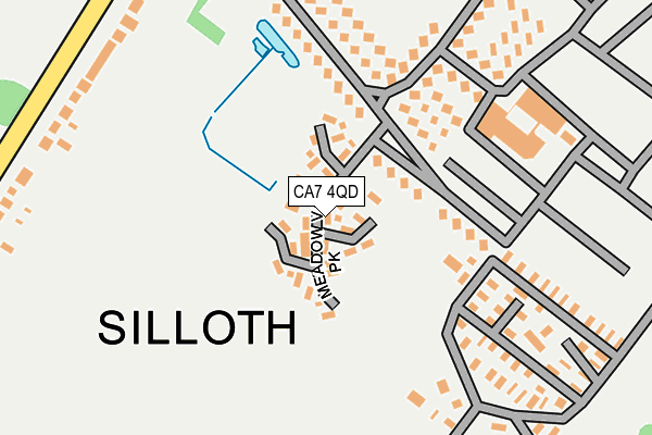 CA7 4QD map - OS OpenMap – Local (Ordnance Survey)