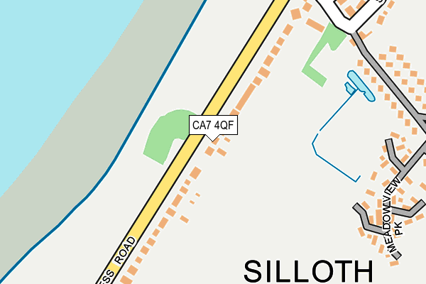 CA7 4QF map - OS OpenMap – Local (Ordnance Survey)