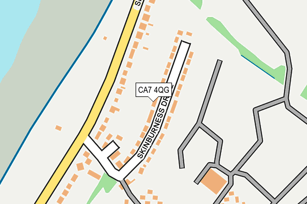CA7 4QG map - OS OpenMap – Local (Ordnance Survey)