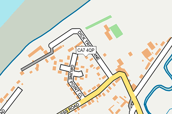 CA7 4QP map - OS OpenMap – Local (Ordnance Survey)