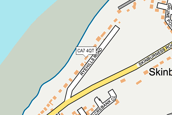 CA7 4QT map - OS OpenMap – Local (Ordnance Survey)