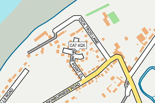 CA7 4QX map - OS OpenMap – Local (Ordnance Survey)