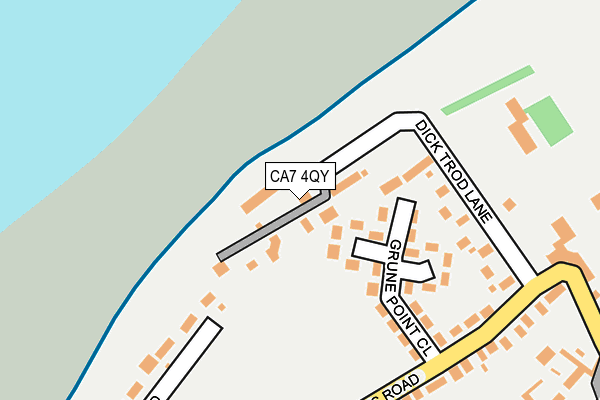 CA7 4QY map - OS OpenMap – Local (Ordnance Survey)