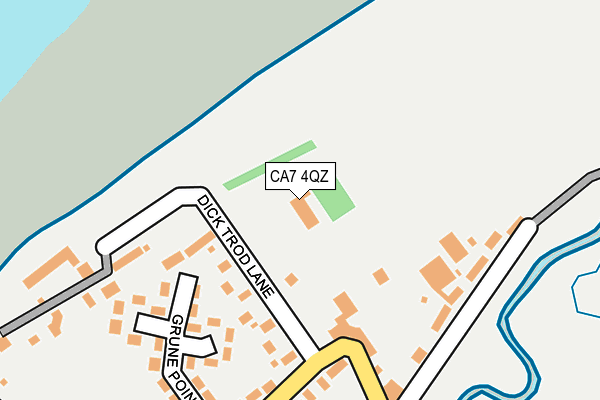 CA7 4QZ map - OS OpenMap – Local (Ordnance Survey)