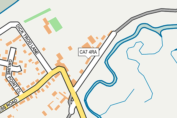 CA7 4RA map - OS OpenMap – Local (Ordnance Survey)