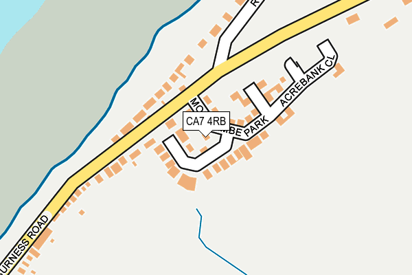 CA7 4RB map - OS OpenMap – Local (Ordnance Survey)