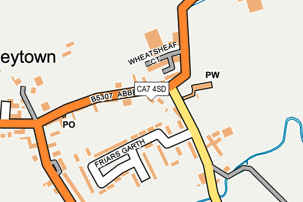 CA7 4SD map - OS OpenMap – Local (Ordnance Survey)