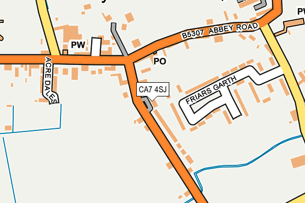 CA7 4SJ map - OS OpenMap – Local (Ordnance Survey)