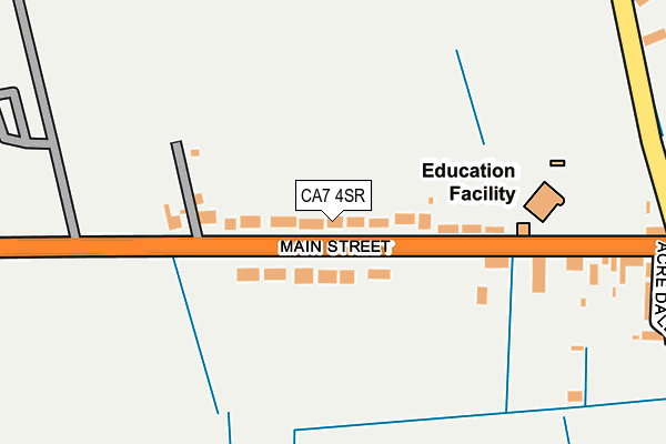CA7 4SR map - OS OpenMap – Local (Ordnance Survey)