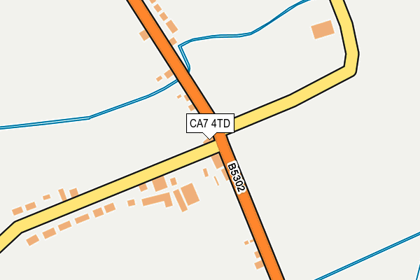 CA7 4TD map - OS OpenMap – Local (Ordnance Survey)