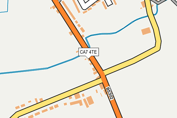CA7 4TE map - OS OpenMap – Local (Ordnance Survey)