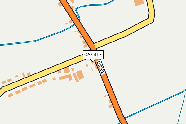 CA7 4TF map - OS OpenMap – Local (Ordnance Survey)