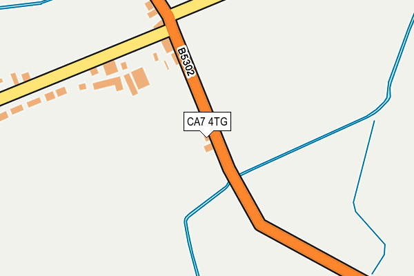 CA7 4TG map - OS OpenMap – Local (Ordnance Survey)