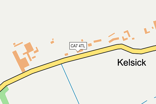 CA7 4TL map - OS OpenMap – Local (Ordnance Survey)