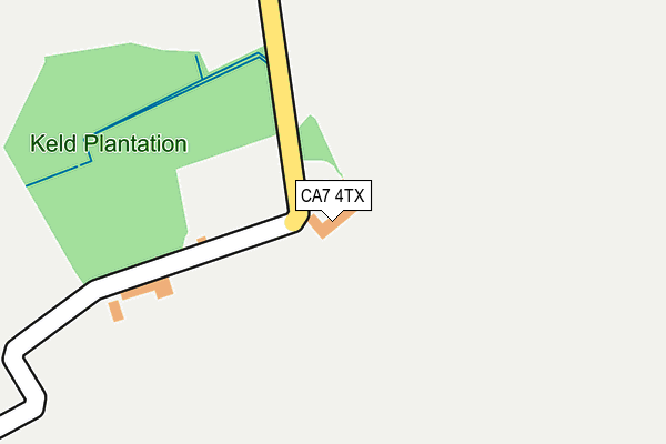 CA7 4TX map - OS OpenMap – Local (Ordnance Survey)