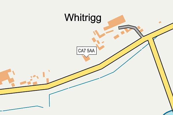 CA7 5AA map - OS OpenMap – Local (Ordnance Survey)