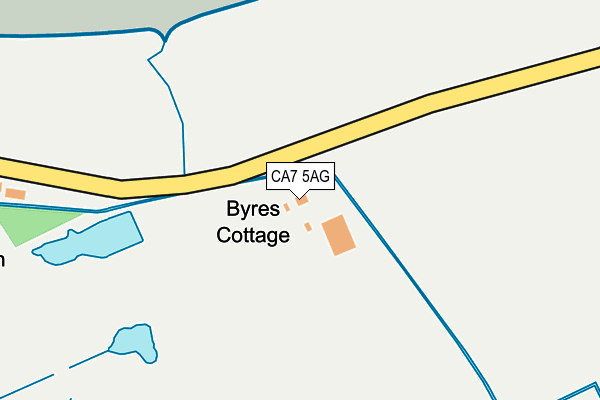 CA7 5AG map - OS OpenMap – Local (Ordnance Survey)