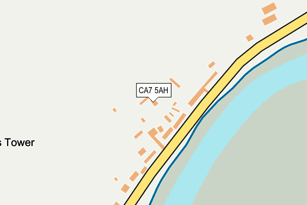CA7 5AH map - OS OpenMap – Local (Ordnance Survey)