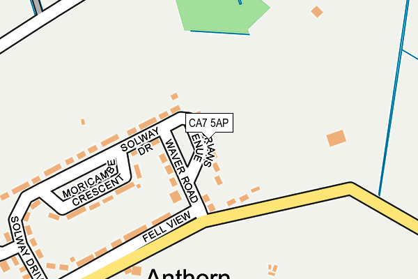 CA7 5AP map - OS OpenMap – Local (Ordnance Survey)