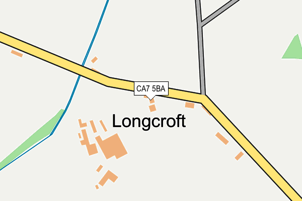CA7 5BA map - OS OpenMap – Local (Ordnance Survey)