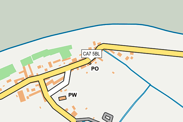 CA7 5BL map - OS OpenMap – Local (Ordnance Survey)