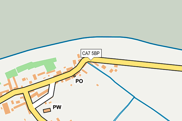CA7 5BP map - OS OpenMap – Local (Ordnance Survey)