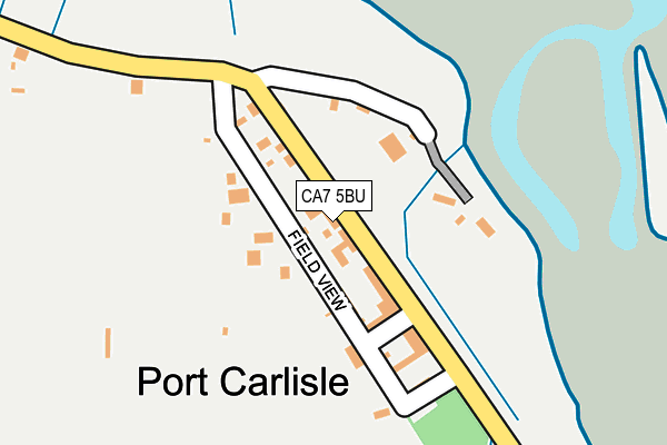 CA7 5BU map - OS OpenMap – Local (Ordnance Survey)